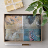 白鳥のコラージュ分離 薄葉紙 (ギフト)