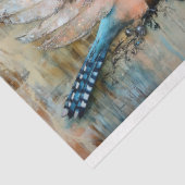 白鳥のコラージュ分離 薄葉紙 (詳細)