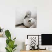 白鳥のサイグネットをミュート ポスター (ホームオフィス)