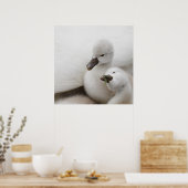 白鳥のサイグネットをミュート ポスター (キッチン)