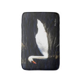 白鳥のバスマットをミュート バスマット (正面縦)