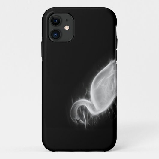 白鳥のフラクタル Case-Mate iPhoneケース (裏面)