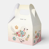 白鳥のフローラの箱 フェイバーボックス (裏面サイド)