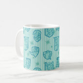 白鳥のプリンセスのクラシックなキャラクターのマグ コーヒーマグカップ (正面左)