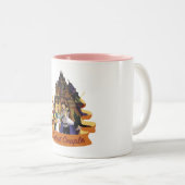 白鳥のプリンセス-最もかわいいカップルのマグ ツートーンマグカップ (正面右)