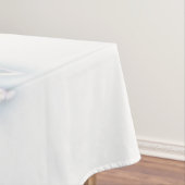 白鳥のプリンセスOdetteは横のテーブルクロスを形づけます テーブルクロス (インサイチュ)