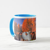 白鳥のマグ マグカップ (正面左)