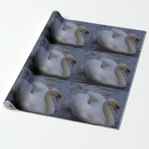 白鳥の包装紙 ラッピングペーパー