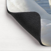 白鳥の反射のマウスパッド マウスパッド (コーナー)