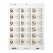 白鳥の宛名ラベル ラベル (フルシート)