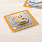 「白鳥の平和的領域」 ペーパーコースター (アングル)