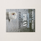 白鳥の心配なし祈 ジグソーパズル (横)