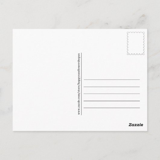 白鳥の恋はがき ポストカード (裏面)