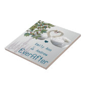 白鳥の愛する鳥のシャンデリアが創業1周年を迎える タイル (側面)