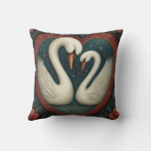 白鳥の愛1 クッション (裏面)