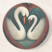 白鳥の愛1 コースター (正面)