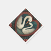 白鳥の愛1 スタンダードカクテルナプキン (角)