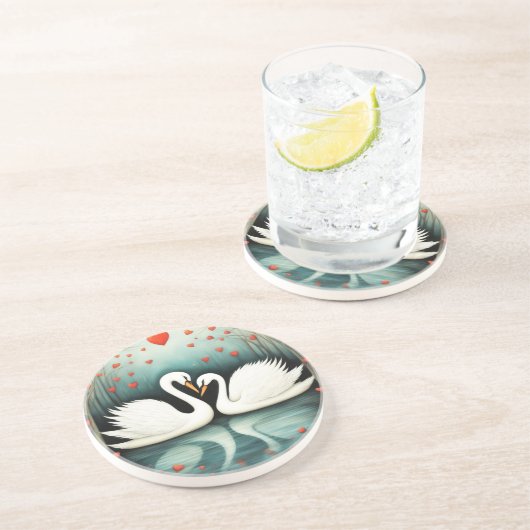 白鳥の愛2 コースター (側面)