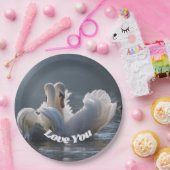 白鳥の愛 –  ペーパープレート (パーティー)