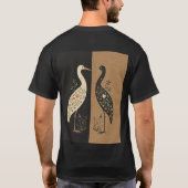 白鳥の愛 Tシャツ (裏面)