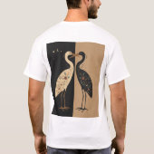 白鳥の愛 Tシャツ (裏面)