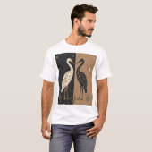 白鳥の愛 Tシャツ (正面フル)