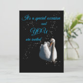 白鳥の招待 招待状 (スタンド正面)