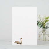 白鳥の文房具の紙 便箋 (スタンド正面)