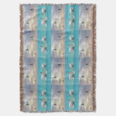 白鳥の歌 スローブランケット (正面縦)