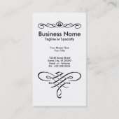 白鳥の歌 名刺 (裏面)