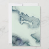 白鳥の湖の結婚風景 招待状 (裏面)