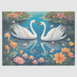白鳥の湖への愛 薄葉紙