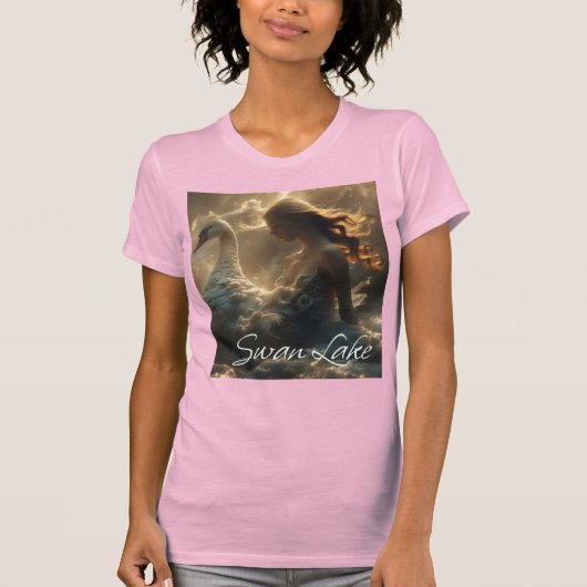 白鳥の湖 - バレエ&ダンス - Tシャツ (正面)