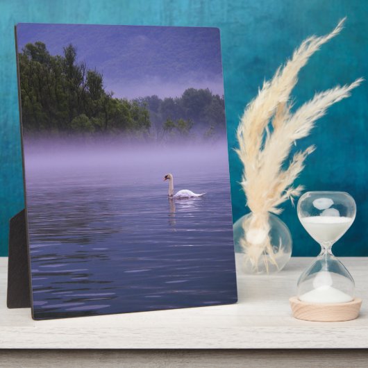 白鳥の湖 フォトプラーク (側面)