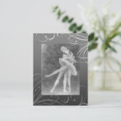 白鳥の湖 絵ハガキ ポストカード (スタンド正面)