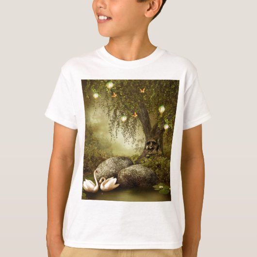 白鳥の湖 Tシャツ (正面)