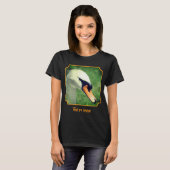白鳥の王妃 個性的で自然を愛する方に Tシャツ (正面フル)