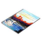 白鳥の生活 ノートブック (左側)