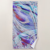 白鳥の羽 ビーチタオル (正面)