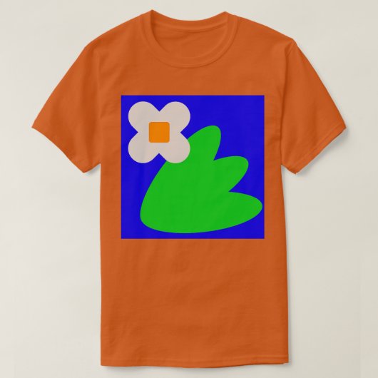 白鳥の花 Tシャツ (デザイン正面)