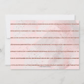 白鳥の誕生日|ダスティバラとバラ金ゴールド 招待状 (裏面)