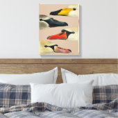 白鳥の野鳥自然顔 キャンバスプリント (インサイチュ (寝室))