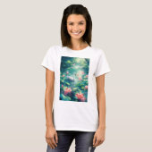 白鳥の静かな世界 Tシャツ (正面フル)