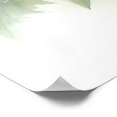 白鳥の鳥アートプリントポスター ポスター (角)