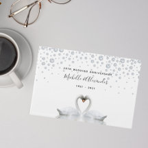 白鳥の鳥60thダイヤモンド結婚の記念日