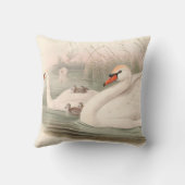 白鳥は愛を象徴する クッション (裏面)