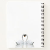 白鳥は白人日記を愛する ノートブック (裏面)