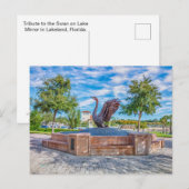 白鳥への献上品 ポストカード (正面/裏面)