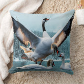 白鳥まくら クッション (ブランケット)