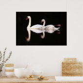 白鳥をミュート ポスター (キッチン)